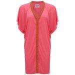 PITUSA Mini Abaya Dress - Hot Pink