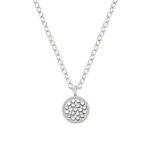 ANNA BECK Mini Circle Reversible Necklace - Gold & Silver