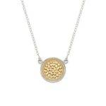 ANNA BECK Reversible Disc Necklace - Gold & Silver