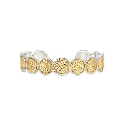ANNA BECK Multi Disc Cuff Bracelet - Gold