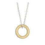 ANNA BECK Circle Of Life Charity Necklace - Gold & Silver