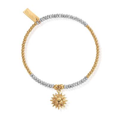 ChloBo Sparkle Sun Bracelet - Gold & Silver