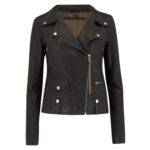 MDK Seattle New Thin Leather Jacket - Black