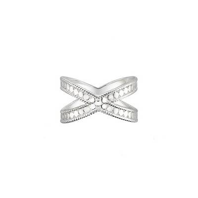 ANNA BECK Cross Ring - Silver