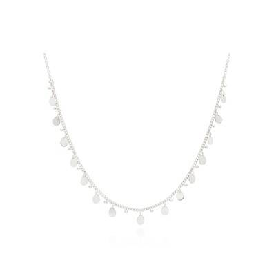 ANNA BECK Charm Collar Choker Necklace - Silver