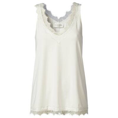 Rosemunde Simple Lace Top - Ivory