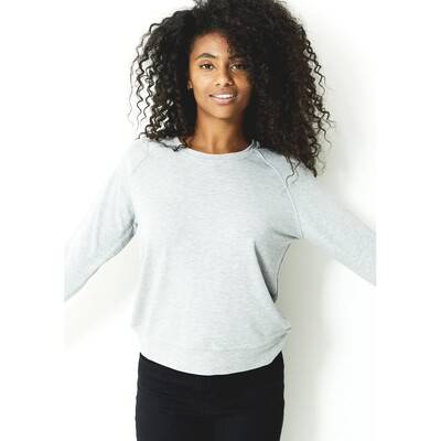 STRIPE & STARE Essential Sweatshirt - Grey