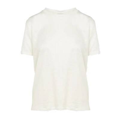 BERENICE Eros Linen T-Shirt - Off White