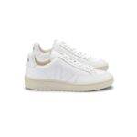 VEJA V-12 Leather Trainers - Extra White