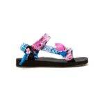 ARIZONA LOVE Trekky Sandals - Tie-Dye Blue & Pink