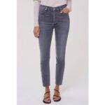 CITIZENS OF HUMANITY Olivia High Rise Slim Fit Jeans - Silvermist