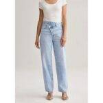 AGOLDE Criss Cross Upsized Organic Cotton Jeans - Suburbia