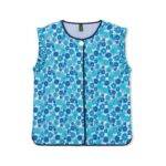 RESUME Fatma Quilted Cotton Gilet - Light Blue