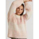BERENICE Anis Striped Jumper - Heather Bubble