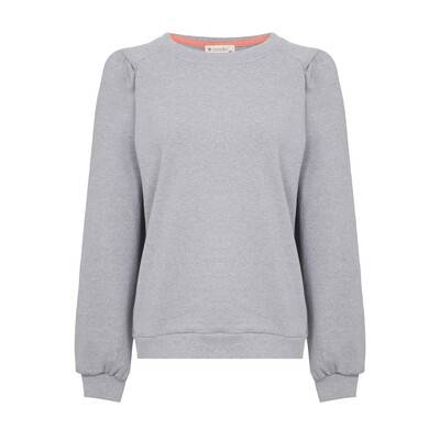 NOOKI Piper Cotton Sweater - Grey