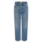 CITIZENS OF HUMANITY Emery High Rise Relaxed Crop Jeans - Old Blue