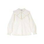 Lily and Lionel Faye Cotton Mix Top - Ivory