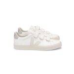 VEJA Recife Leather Trainers - Extra White Pierre & Natural