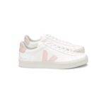VEJA Campo Leather Trainers - Extra White & Petale