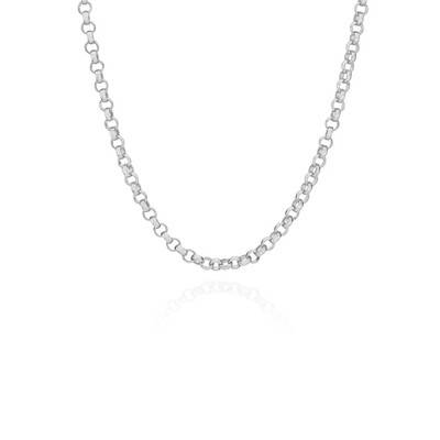 ANNA BECK Rolo Chain Collar Necklace - Silver