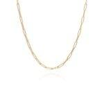 ANNA BECK Elongated Box Chain Necklace - Gold