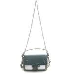 NUNOO Small Honey Florence Leather Bag - Green Mix