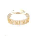 MISHKY Mama Beaded Bracelet - Gold