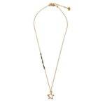 MISHKY Melted Star Chain Necklace - Gold & Black