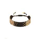 MISHKY Sparkles Beaded Bracelet - Black
