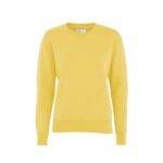 COLORFUL STANDARD Classic Crew Organic Cotton Sweatshirt - Lemon Yellow
