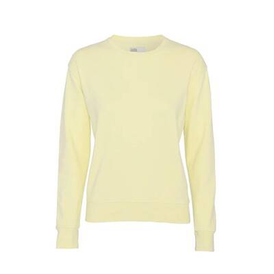 COLORFUL STANDARD Classic Crew Organic Cotton Sweatshirt - Soft Yellow
