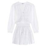 Rails Jasmine Linen Mix Dress - White Lace