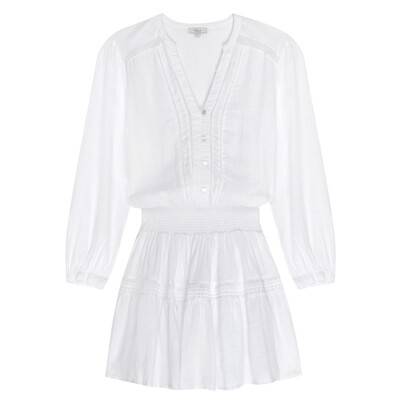 Rails Jasmine Linen Mix Dress - White Lace