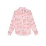 Rails Josephine Shirt - Coral Tie Dye