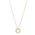 ANNA BECK Circle Of Life Charity Necklace - Gold