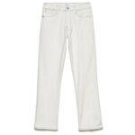 Frame Denim Le High Straight Jeans - Chalk White
