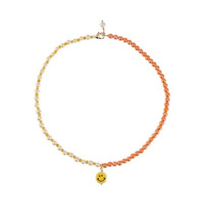 TALIS CHAINS Zest Delight Necklace - Yellow & Orange