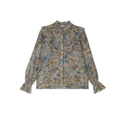 Lily and Lionel Layla Printed Blouse - Enchanted Forest