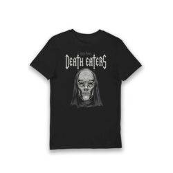 Bioworld Harry Potter Death Eaters Mask Adults T-Shirt - Black - XXL